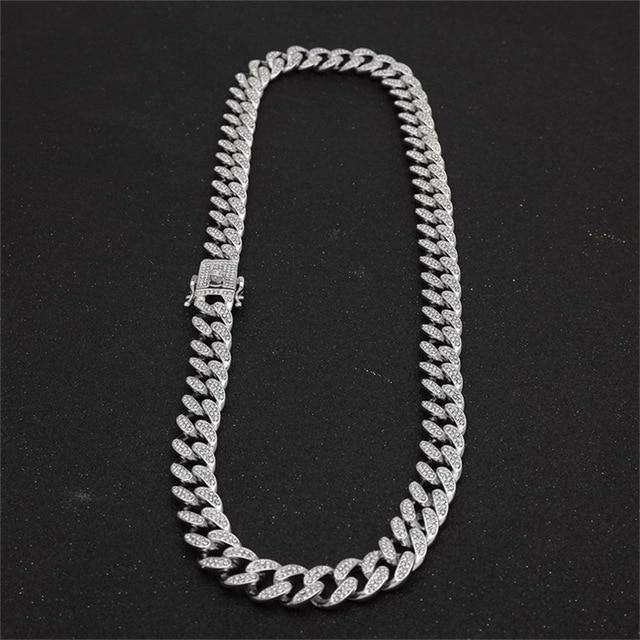 13mm/20mm Cuban Chain & Bracelet Set - 5x 18K Gold Plated
