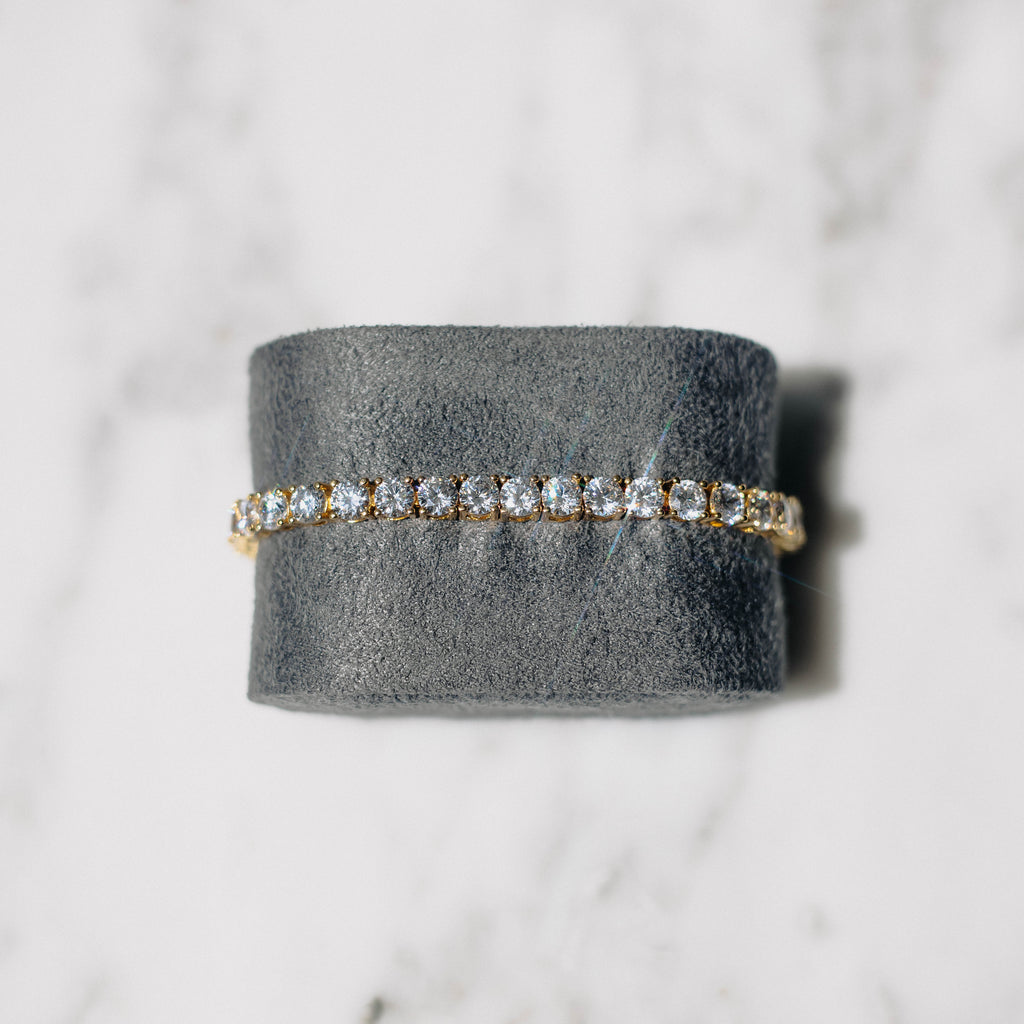 5mm Moissanite Ice Tennis Bracelet