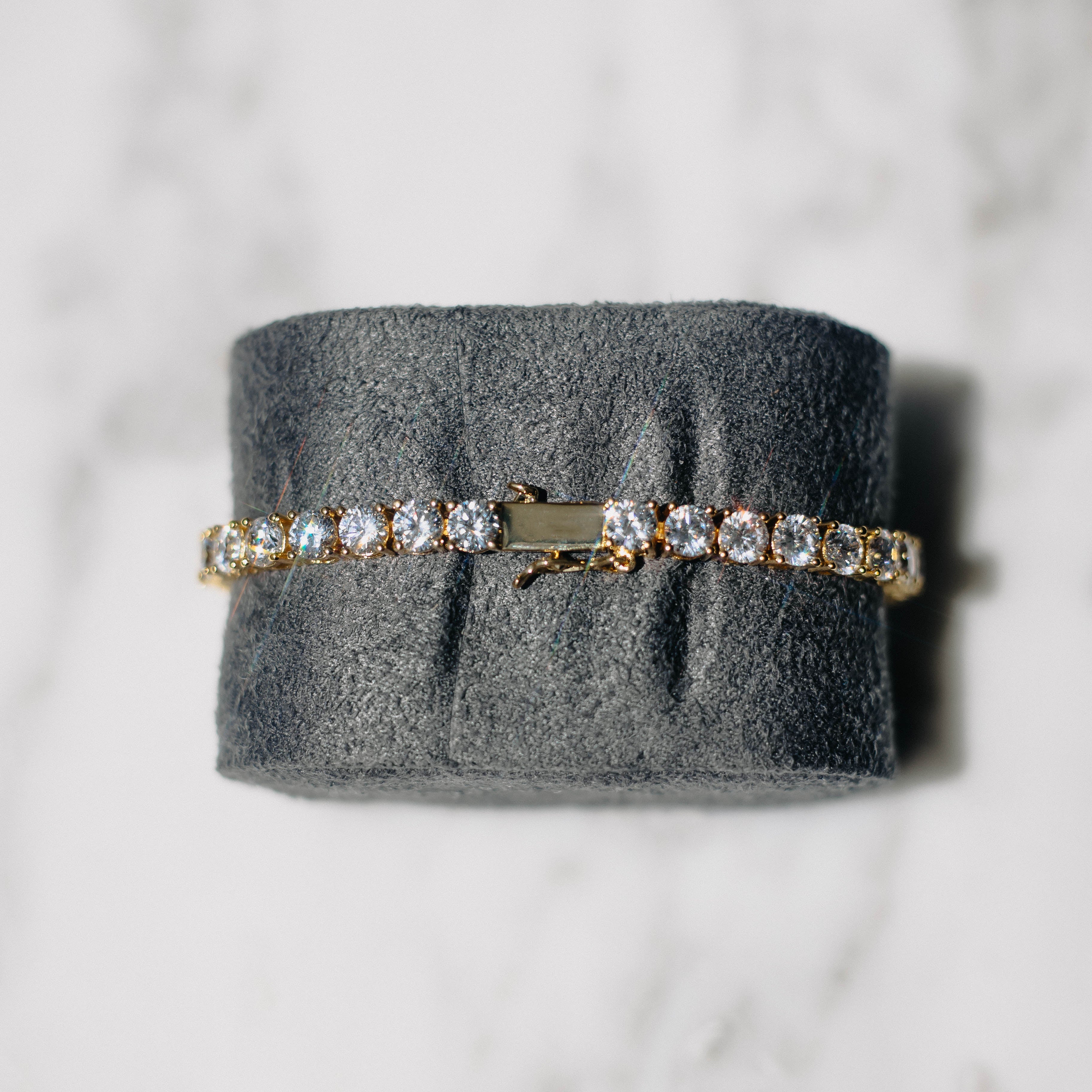 5mm Moissanite Ice Tennis Bracelet