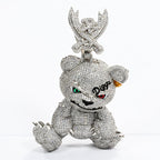 3D "Teddy" | 925S | Bear Pendant